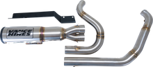 VANCE & HINES Hi-Output RR Exhaust System - Brushed 27321
