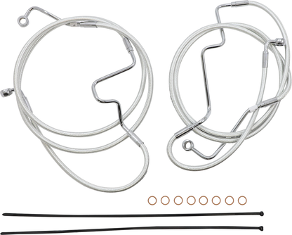 MAGNUM SHIELDING Sterling Chromite II® Designer Handlebar Installation Kit - 15"-17" - '21-'22 FLHR 387992