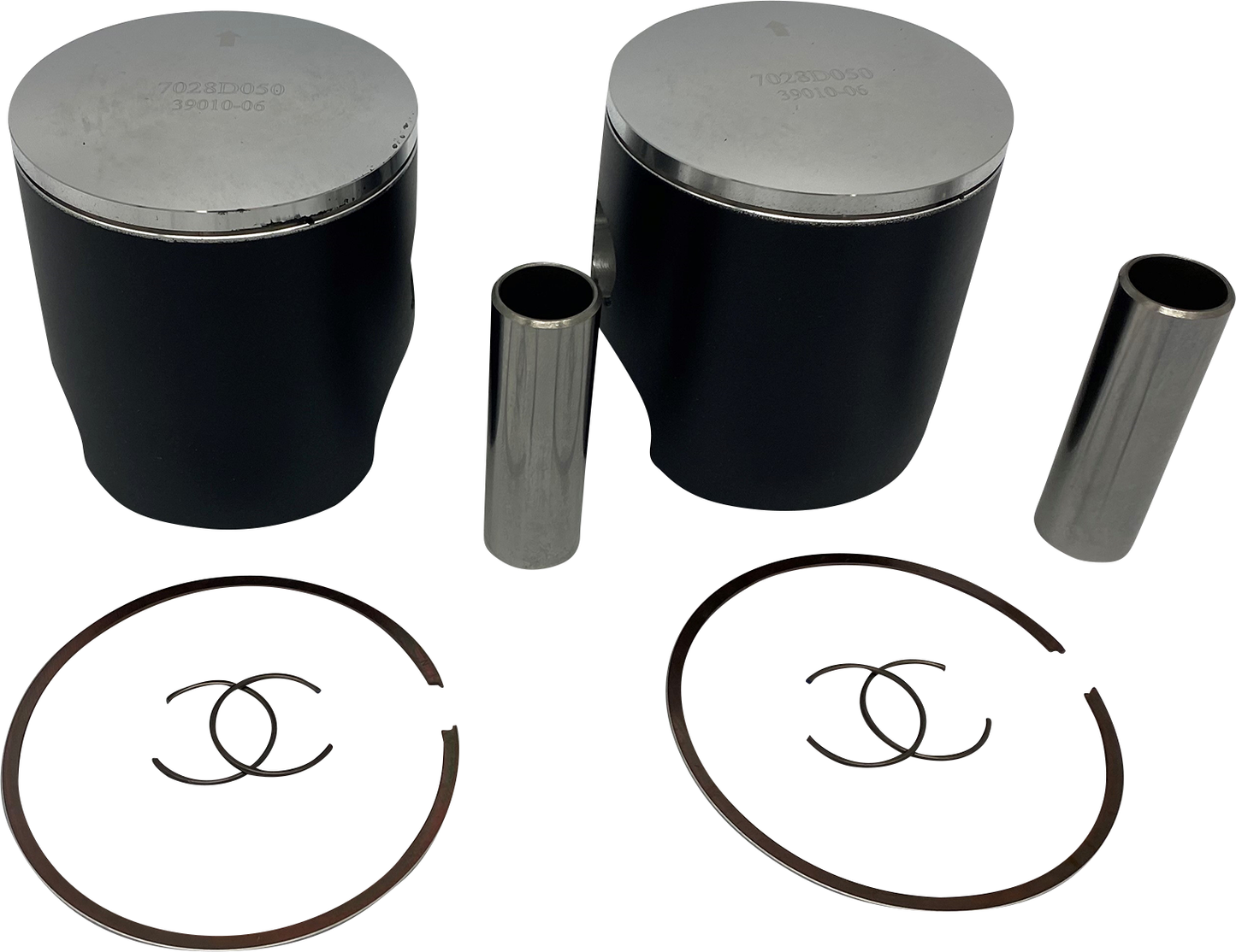 WOSSNER Piston Kit - 69.83 mm - Ski Doo K7028D050-2
