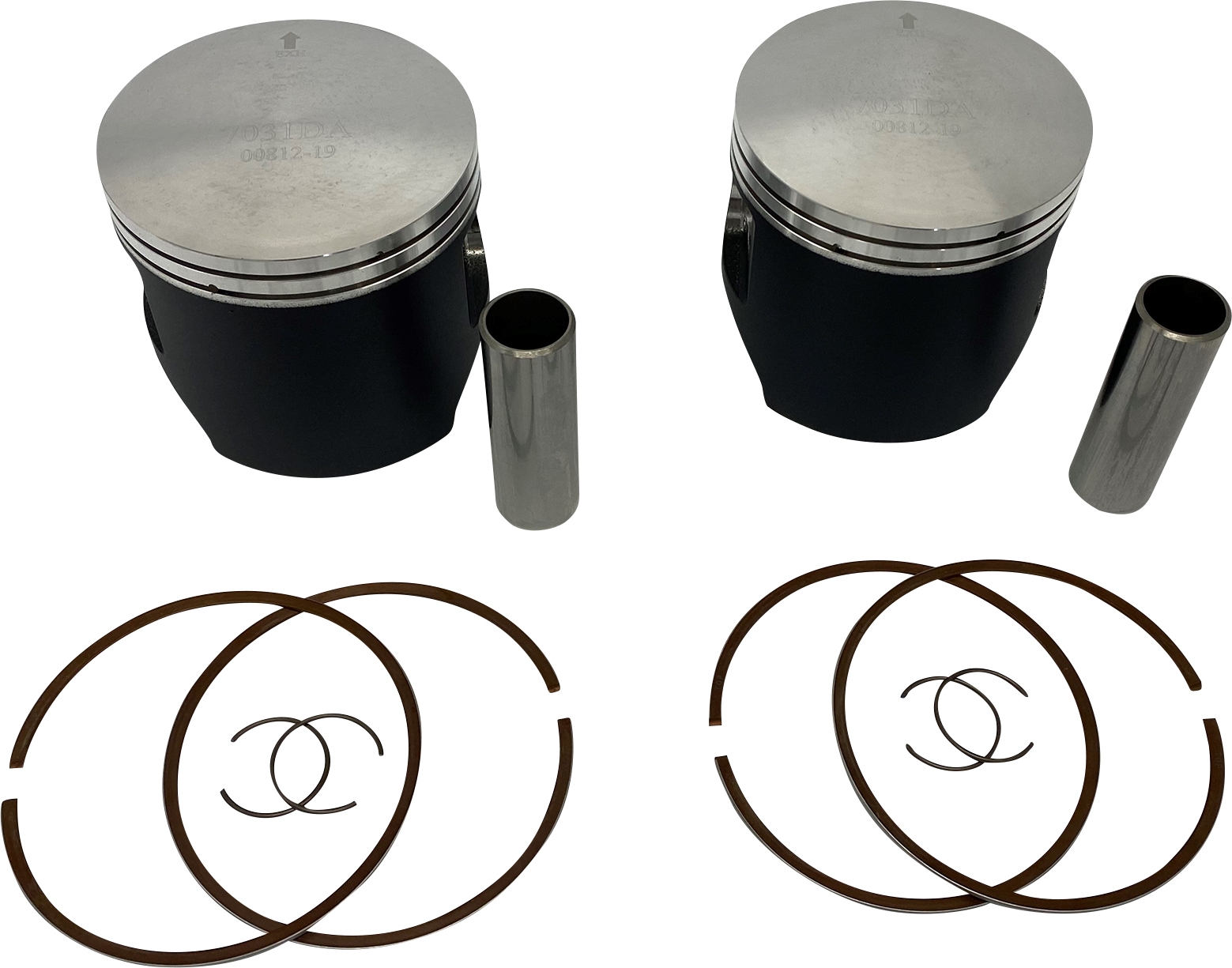 WOSSNER Piston Kit - 80.87 mm - Polaris K7031DA-2