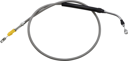 LA CHOPPERS Stainless Steel Braided Clutch Cable - 15"-17" Ape Hangers - '21-'22 FLTR LA-8058C16