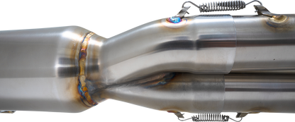 VANCE & HINES Hi-Output RR Exhaust System - Brushed 27321