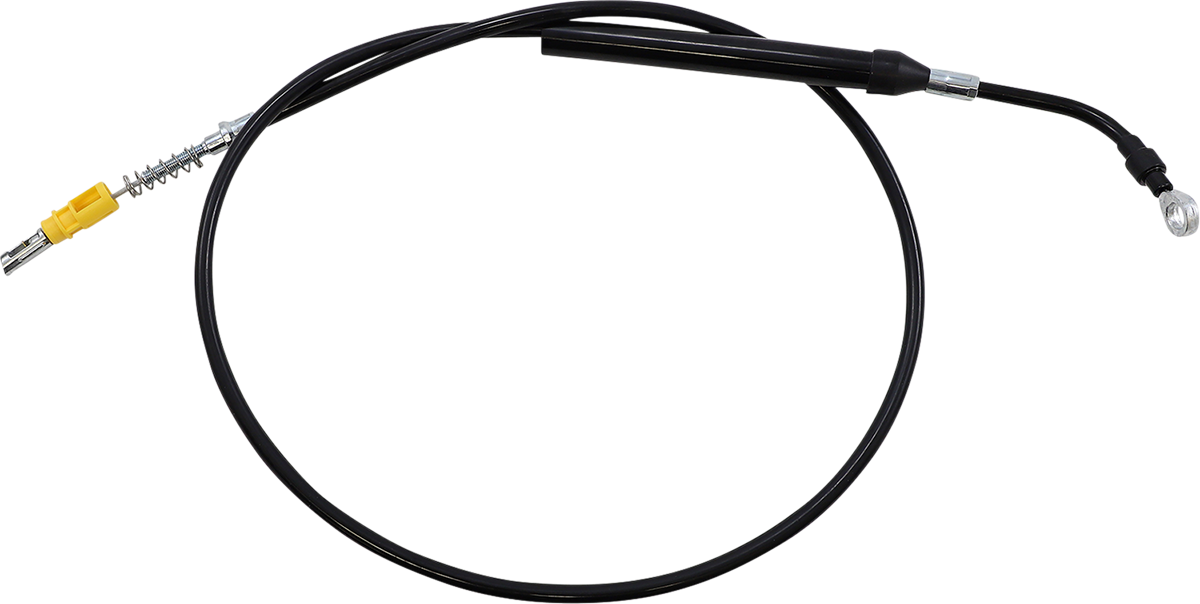 LA CHOPPERS Black Vinyl Clutch Cable - 18"- 20" Ape Hanger Handlebars - '21-'22 Road Glide LA-8058C19B