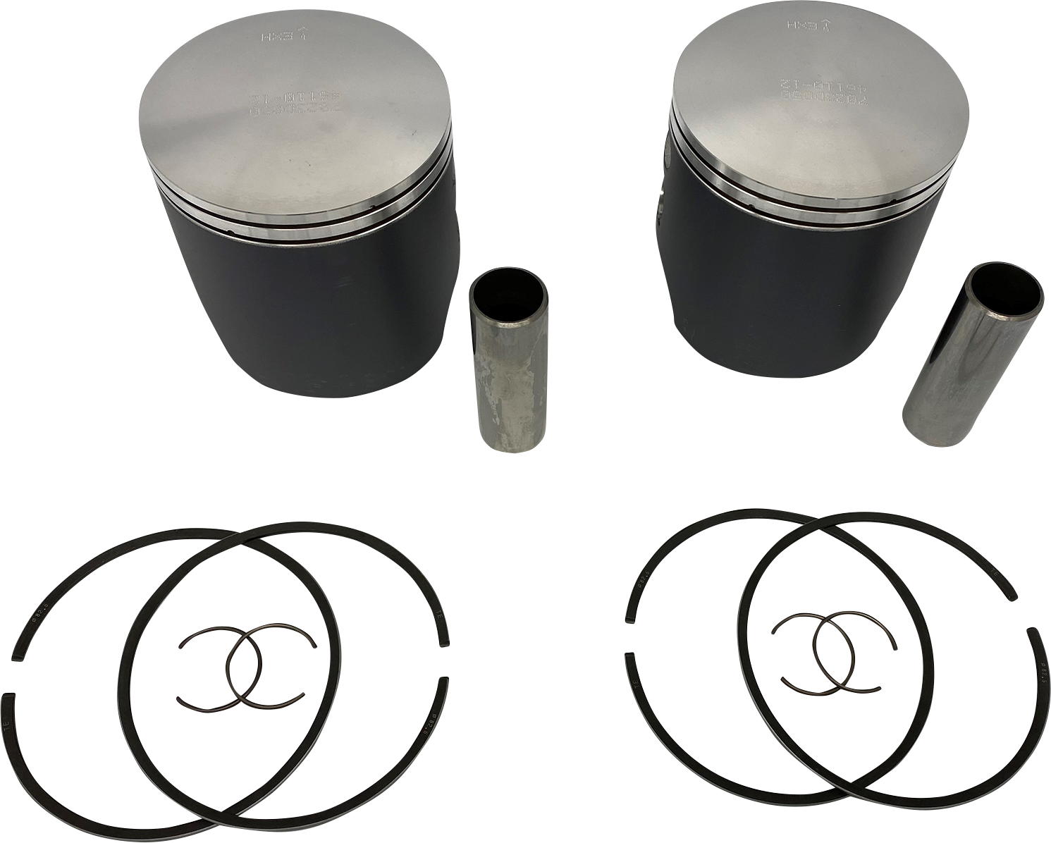 WOSSNER Piston Kit - 82.36 mm - Ski Doo | Lynx K7023D050-2
