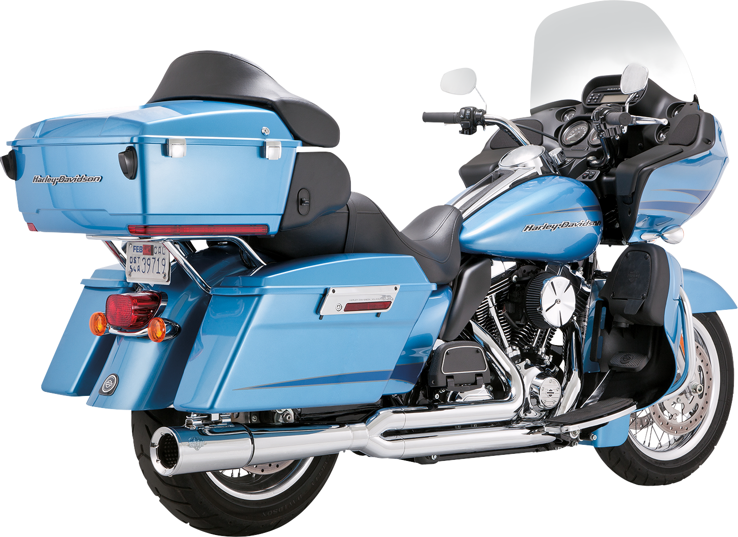 VANCE & HINES Pro Pipe Exhaust System - Chrome 17359