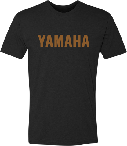 YAMAHA APPAREL Yamaha Classic T-Shirt - Black/Gold - XL NP21S-M3126-XL