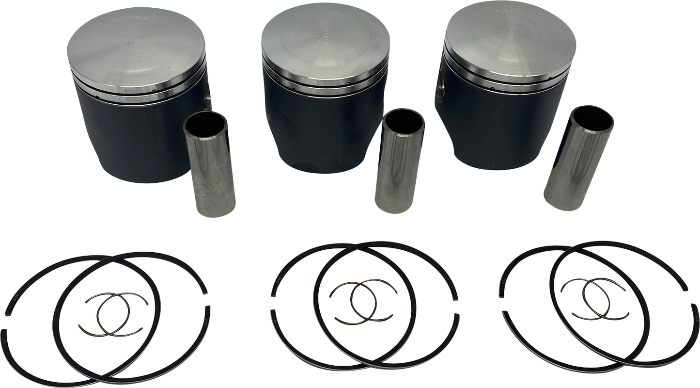 WOSSNER Piston Kit - 64.87 mm - Yamaha K7051DA-3