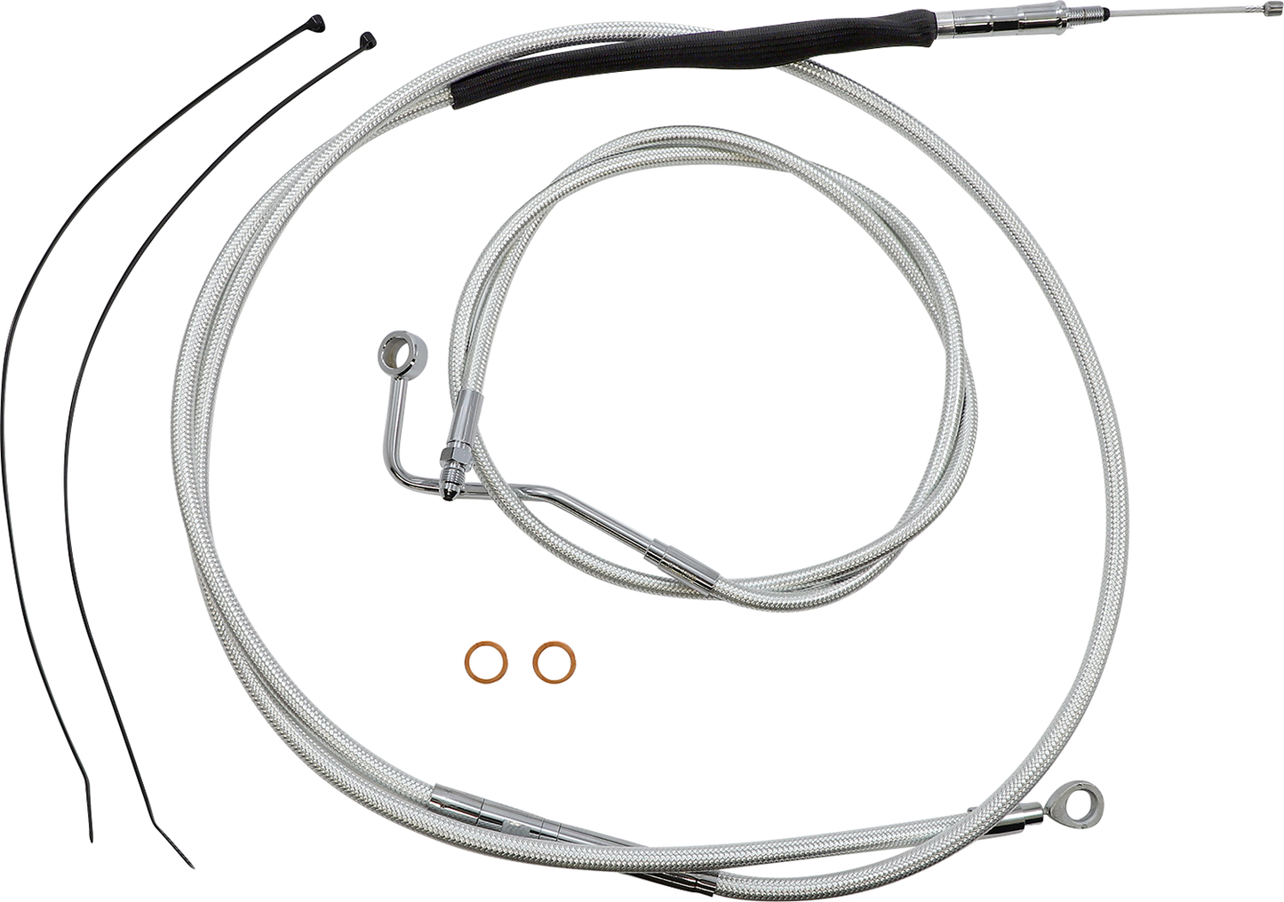 MAGNUM SHIELDING Sterling Chromite II® Designer Handlebar Installation Kit - 12"-14" - '21-'22 FLHR 387991