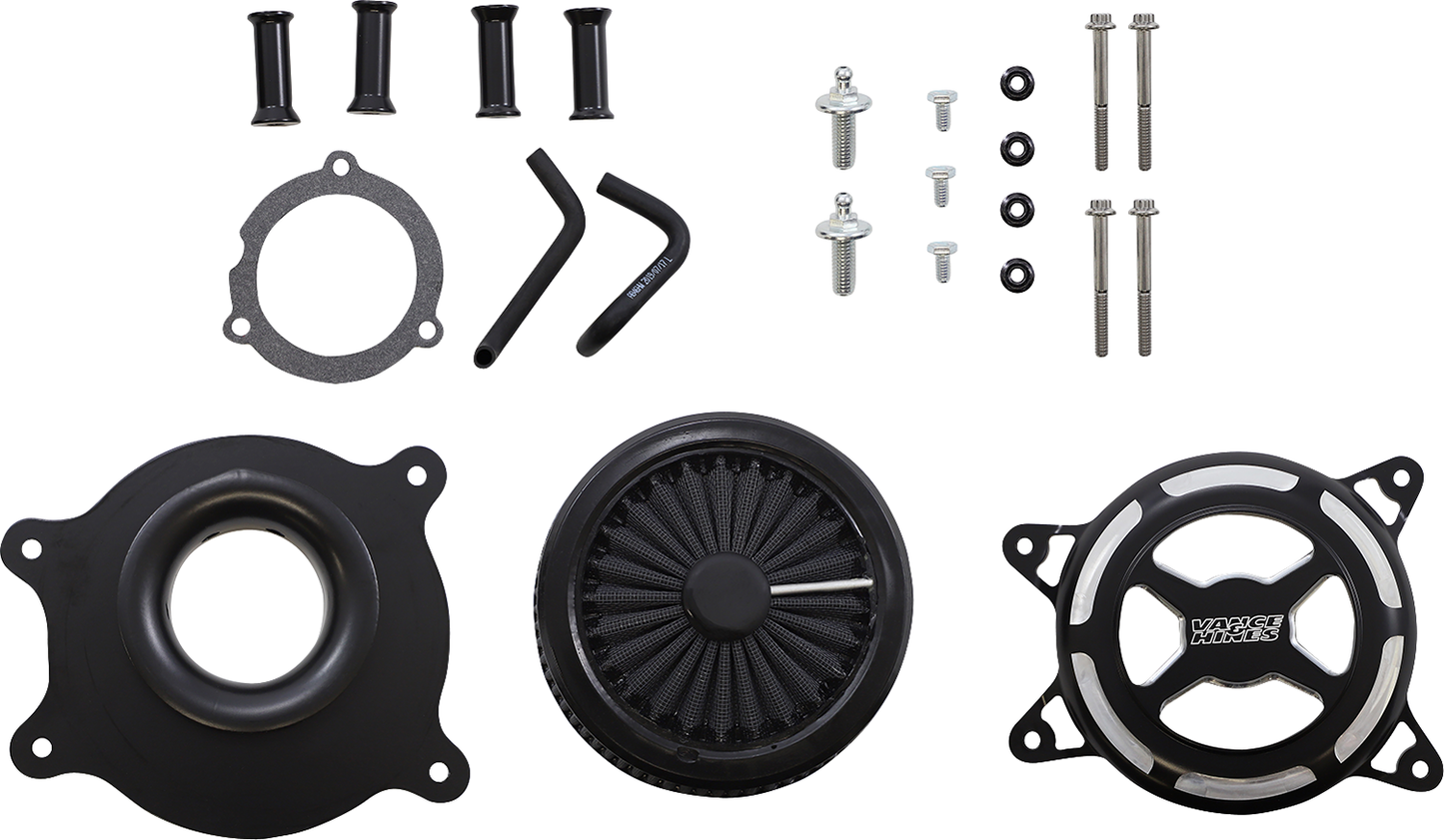 VANCE & HINES VO2 X Air Intake Kit - Black Contrast 42345