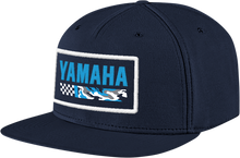 YAMAHA APPAREL Yamaha Racing Hat - Flat Bill - Camo Blue NP21A-H3239