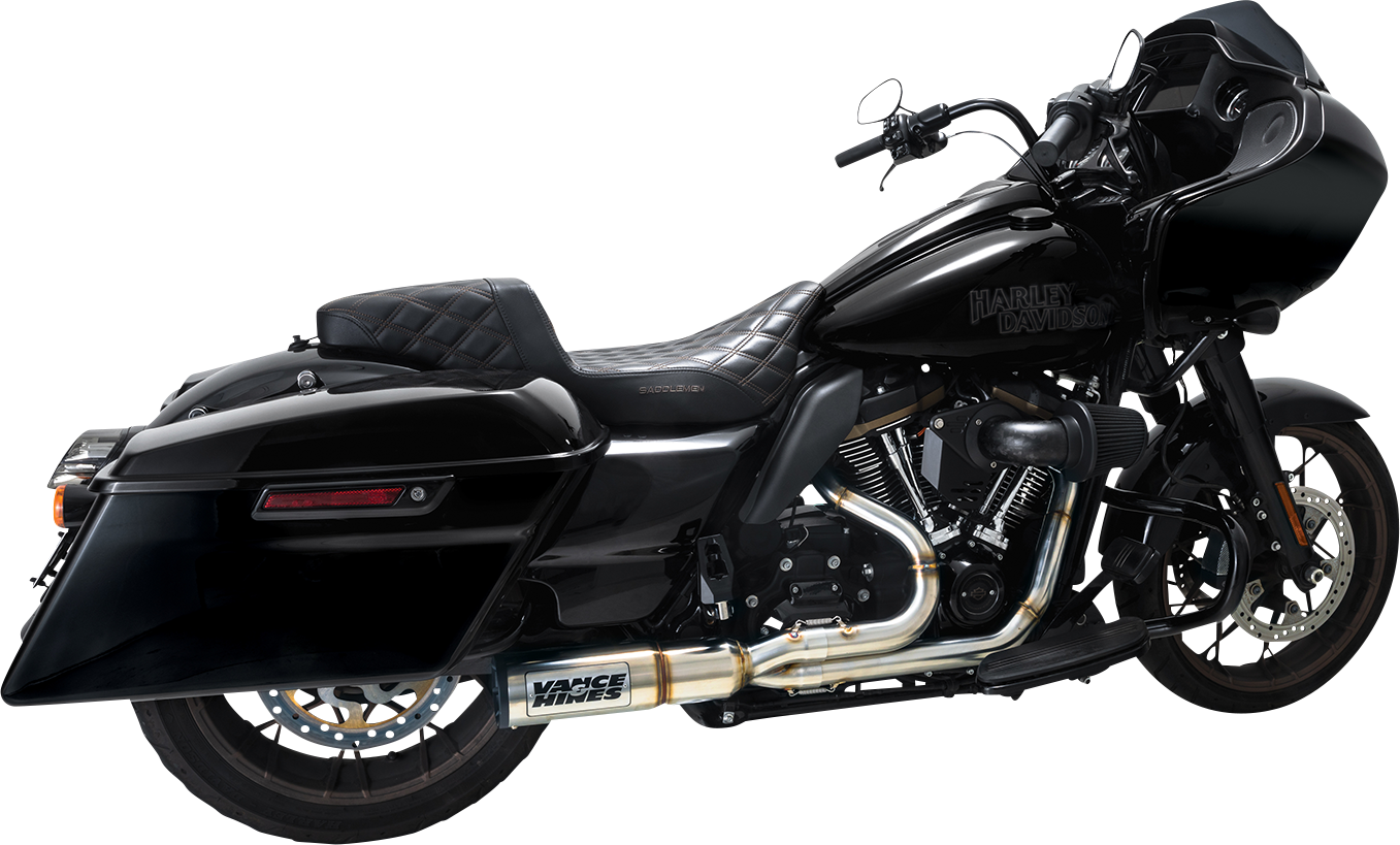 VANCE & HINES Hi-Output RR Exhaust System - Matte Black 47321
