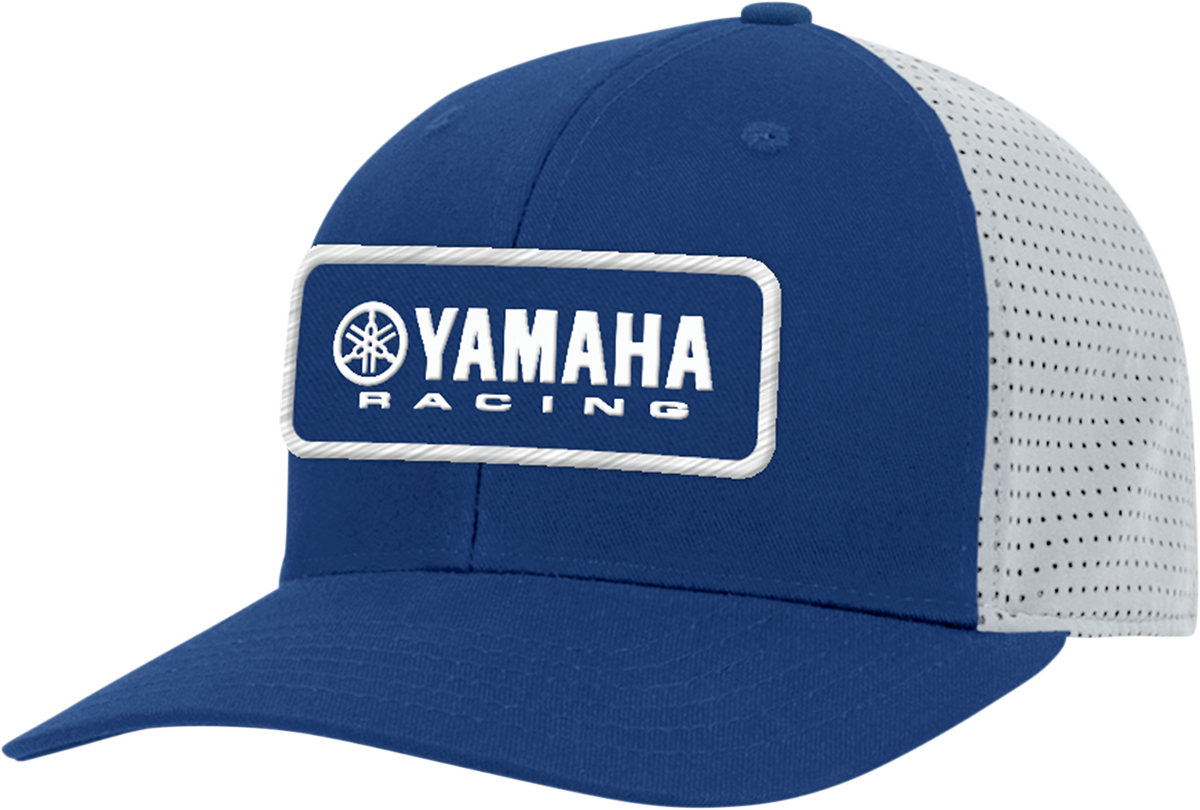 YAMAHA APPAREL Yamaha Racing Velcro Hat - Blue/White NP21A-H3243