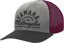 YAMAHA APPAREL Yamaha Wool Hat - Gray/Maroon NP21A-H3247