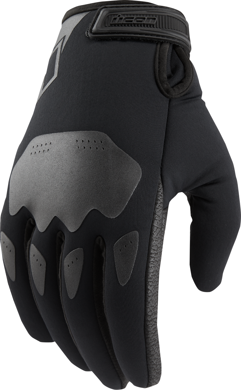 ICON Hooligan™ Insulated Gloves - Black - XL 3301-4490