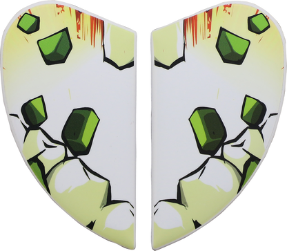ICON Airform™ Side Plates - Grenadier - Green 0133-1386