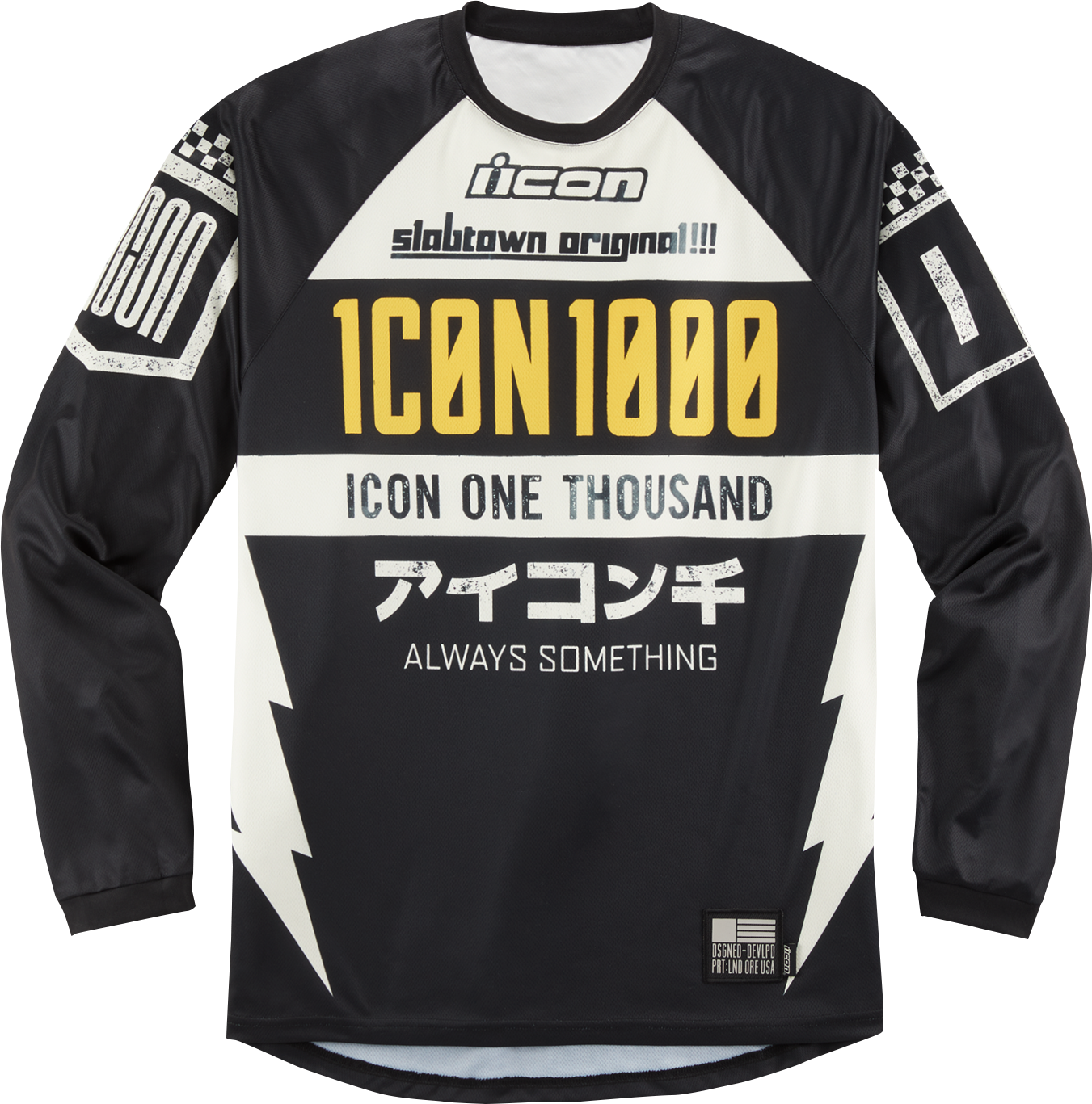 ICON Slabtown™ Jersey - Black - 2XL 2824-0081