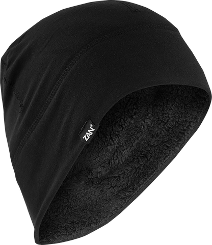 ZAN HEADGEAR SportFlex® Helmet Liner - High Fleece - Black WHLH114