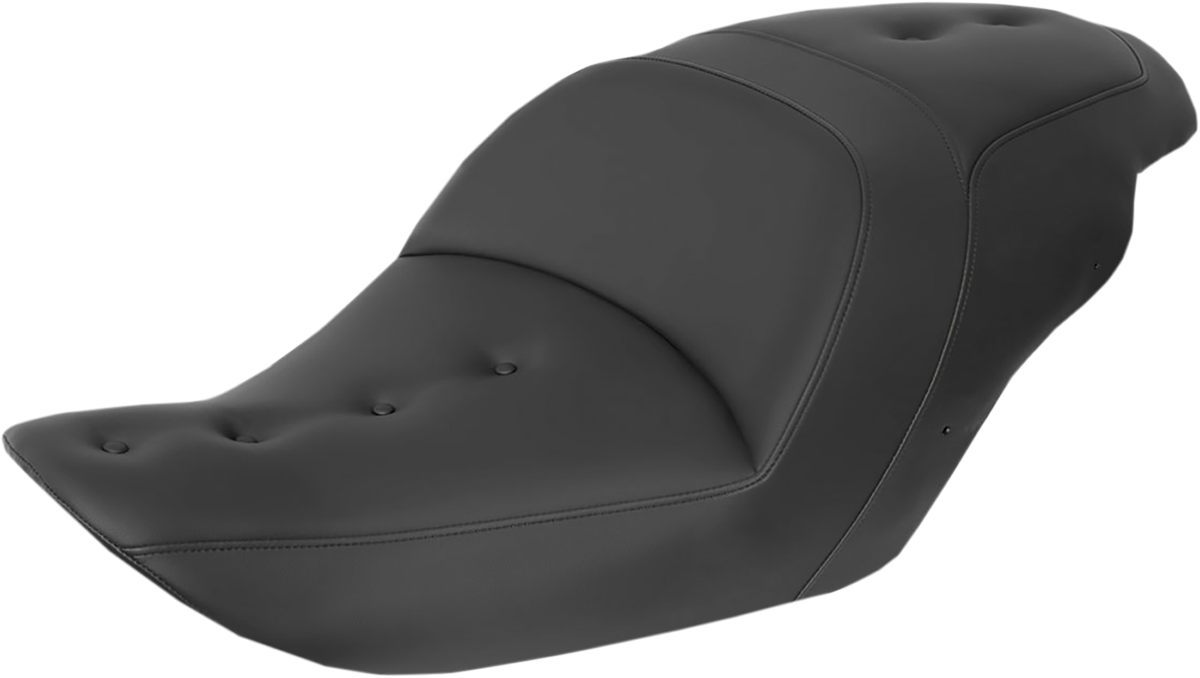 SADDLEMEN Roadsofa™ Pillow Top Seat - Without Backrest - Black H23-20-181