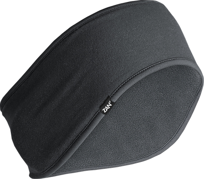 ZAN HEADGEAR Ear Warmer SportFlex® Headband - Low Pile - Black WEWF114