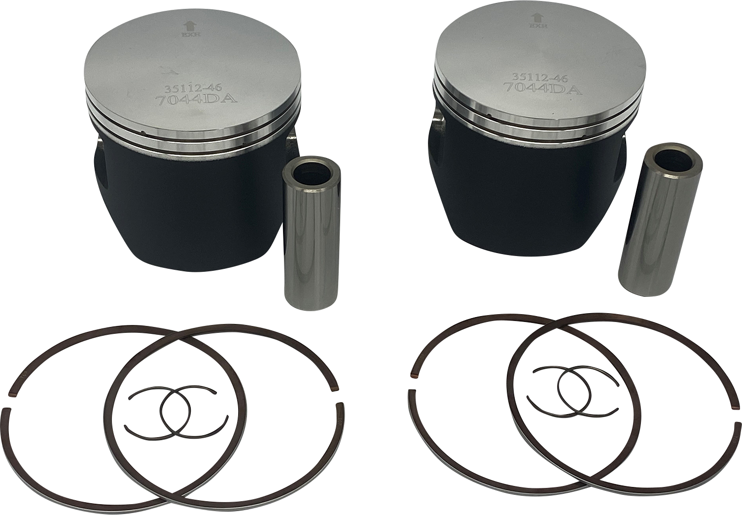 WOSSNER Piston Kit - 84.86 mm - Polaris K7044DA-2