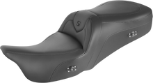 SADDLEMEN Heated RoadSofa™ Seat - Without Backrest - Black W/Black Stitching 897-06-187HCT