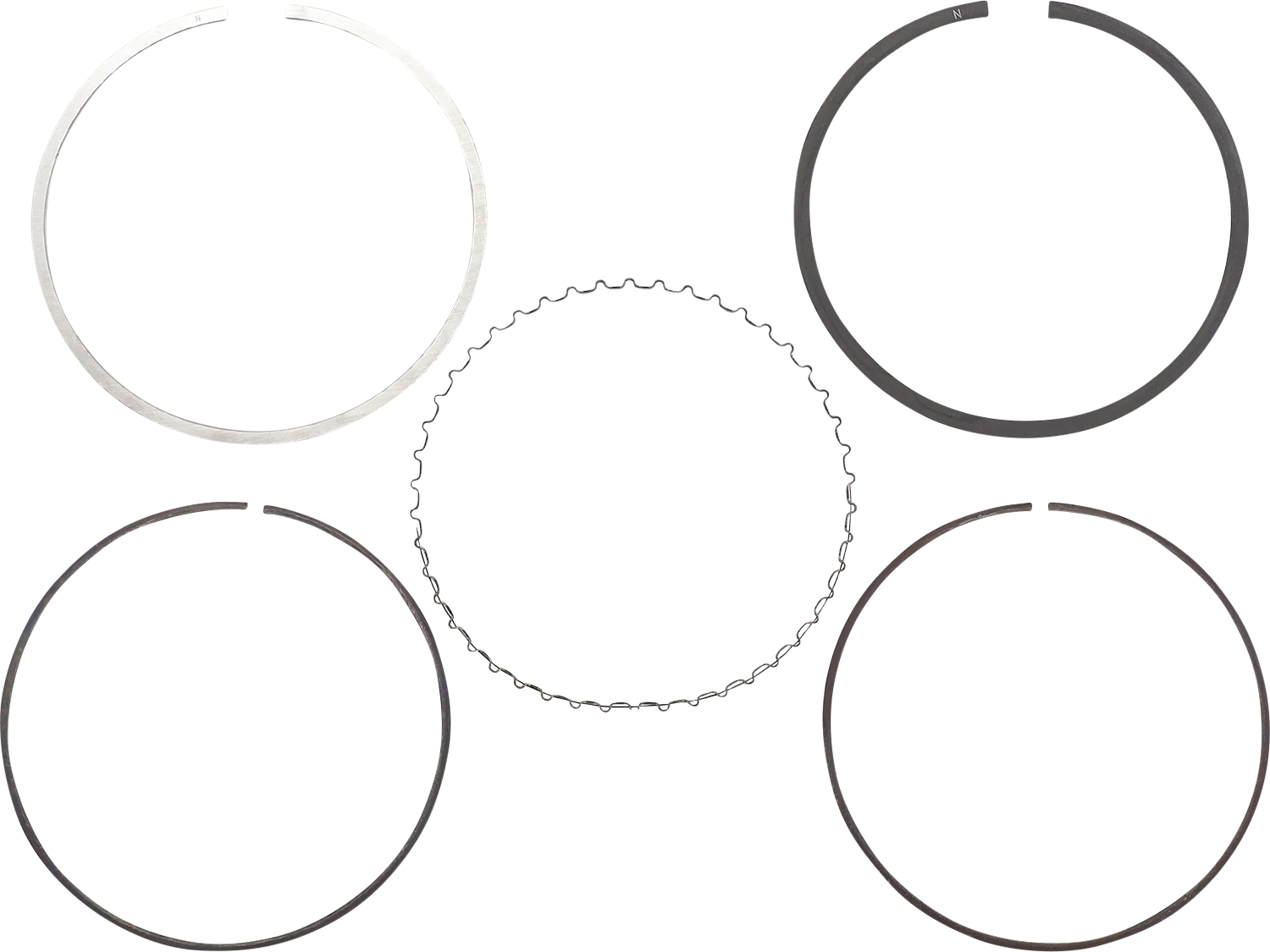 WOSSNER Piston Ring Set - 97.00 mm 970XSY-3
