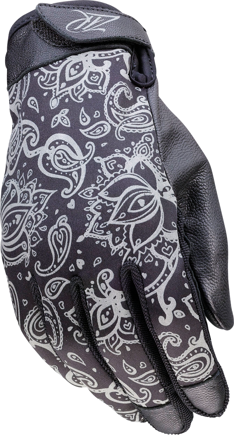 Z1R Women's Reflective Gloves - Black - Small 3302-0886
