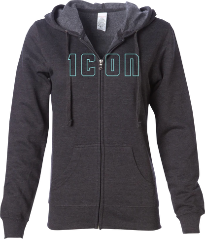 ICON Women's Kat Stevens™ Hoodie - Charcoal - Large 3051-1212