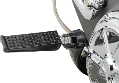 BILTWELL Sanderson Foot Pegs - Black 7001-201-01