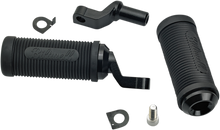 BILTWELL Norman Step Foot Pegs - Black - Softail 7004-204-02