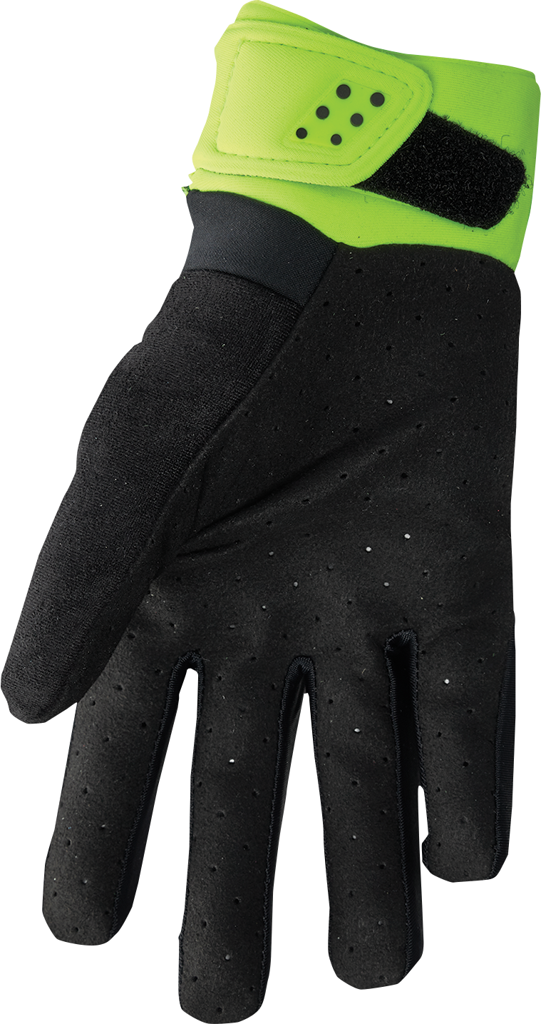 THOR Spectrum Cold Weather Gloves - Acid/Black - Large 3330-7246