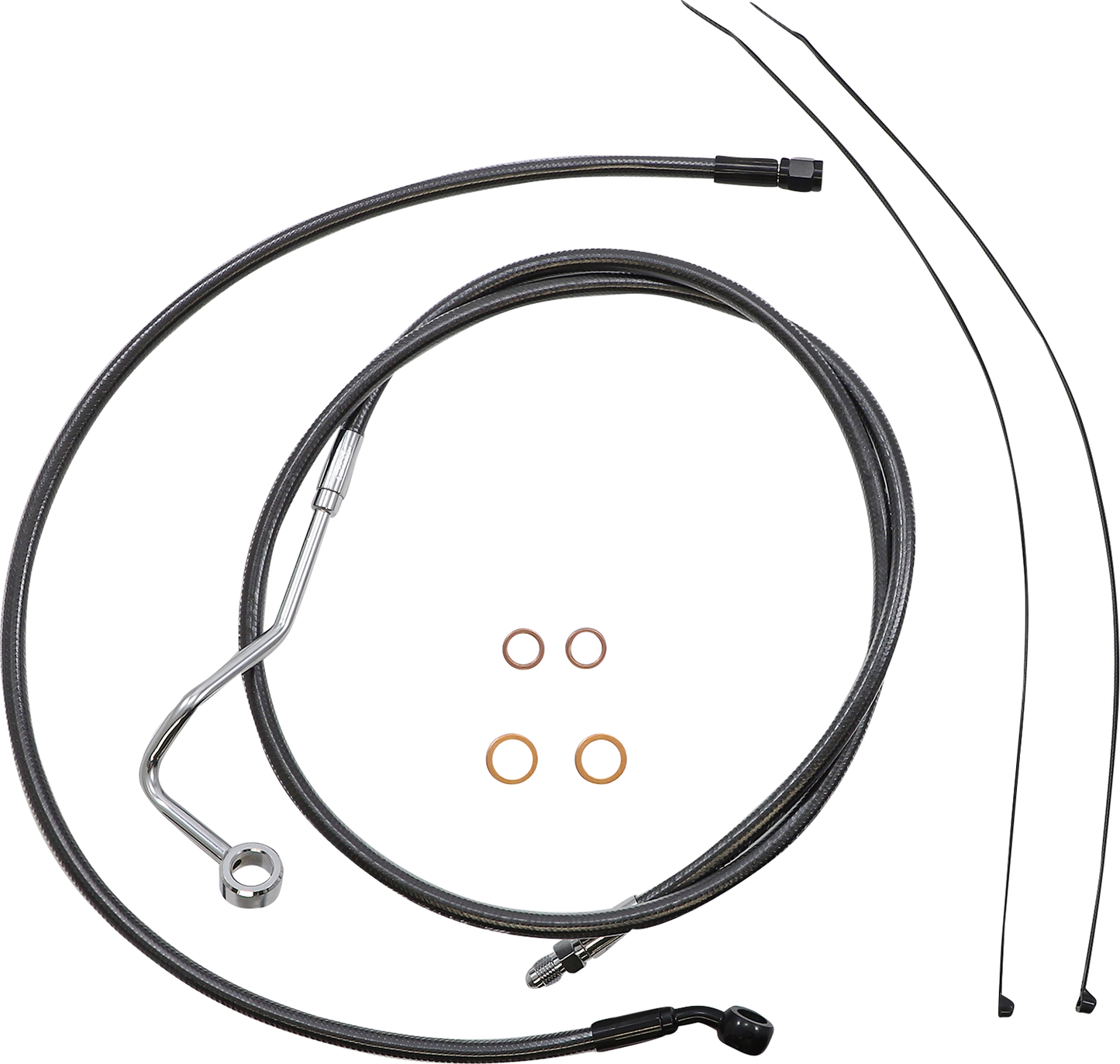 MAGNUM SHIELDING Black Pearl™ Designer Handlebar Installation Kit - 15"-17" - '21-'22 FLHR 4871002