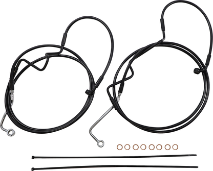 MAGNUM SHIELDING XR Handlebar Installation Kit - 12"-14" Ape Hangers - '21-'24 FLTR - Black 486971