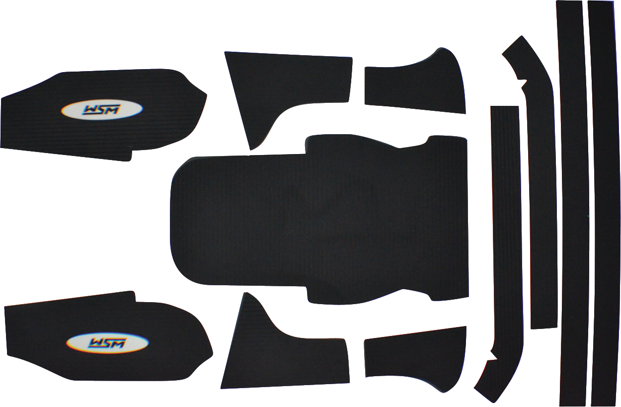 WSM Traction Mat - Self-Adhesive - Kawasaki JS800 012-106-01BLK