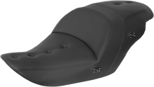 SADDLEMEN Heated Roadsofa™ Pillow Top Seat - Without Backrest - Black H23-20-181HCT