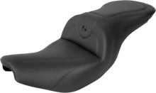 SADDLEMEN RoadSofa™ Seat - without Backrest - Black/Black Stitching - Indian '14-'24 I14-07-187