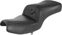 SADDLEMEN RoadSofa™ Seat - without Backrest - Black/Black Stitching - Challenger/Pursuit '20-'24 I20-06-187