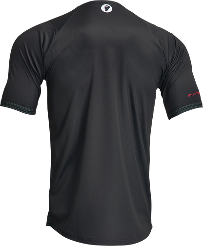 THOR Intense Assist Decoy Short-Sleeve Jersey - Black/Camo - Large 5020-0195