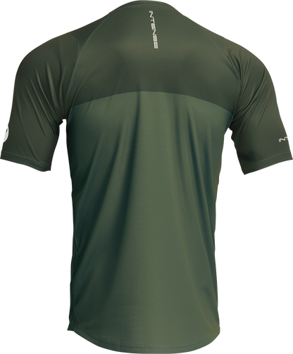 THOR Intense Assist Censis Short-Sleeve Jersey - Forest Green - Medium 5020-0212
