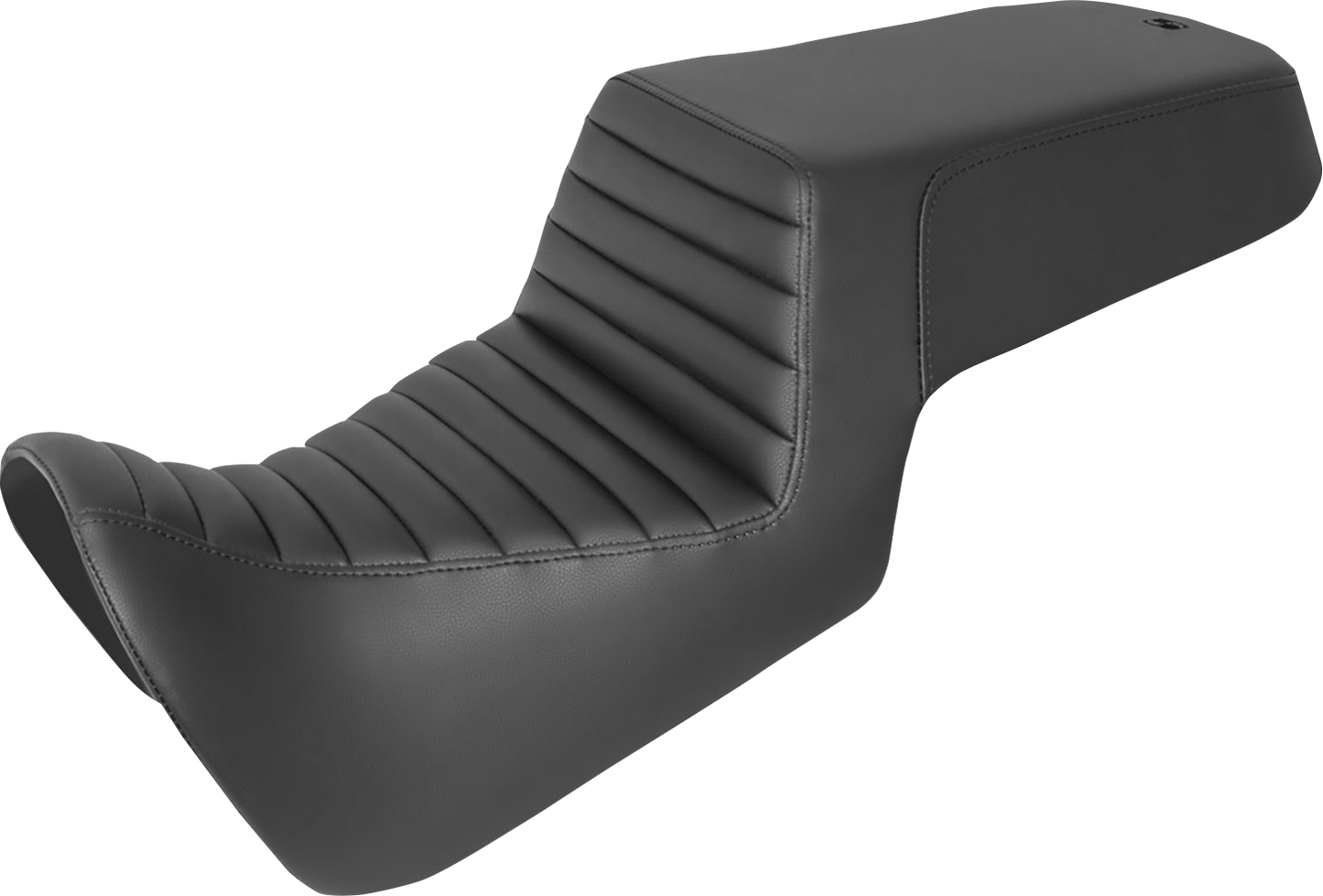 SADDLEMEN Step-Up Seat - Front Tuck-n-Roll/Rear Smooth - Black 821-34-171