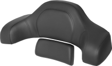 SADDLEMEN RoadSofa™ Tour-Pak® Pad - Black w/ Black Stitching - Indian '14-'24 I14-07-TPACK-RS