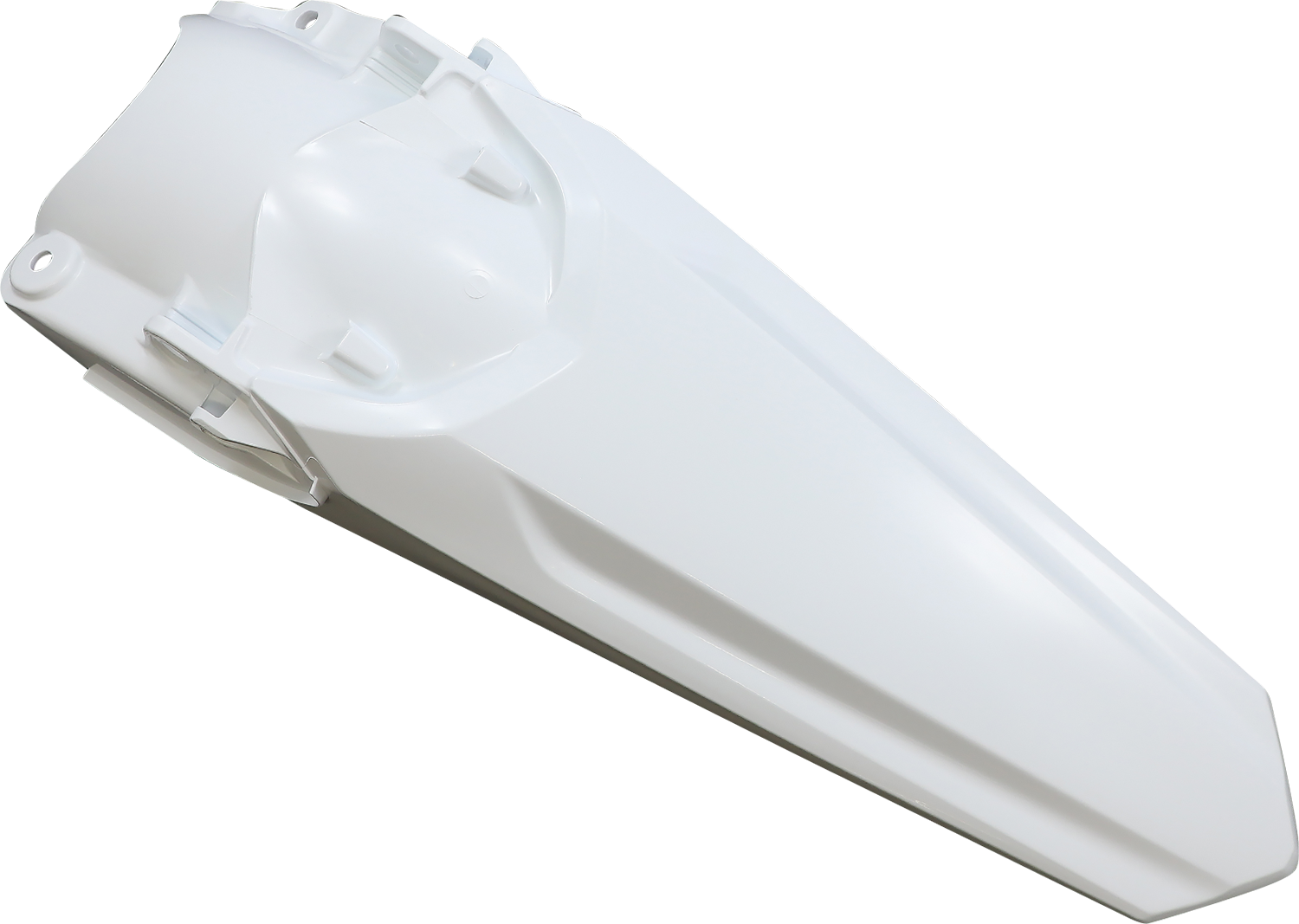 UFO MX Rear Fender - White - Honda - CRF '21-'25 HO05604-041