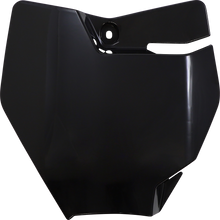 UFO Front Number Plate - Black GG07106-001