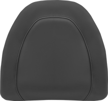 SADDLEMEN Tour-Pak® Backrest Pad Cover - Black w/ Black Stitching 88-11884RS