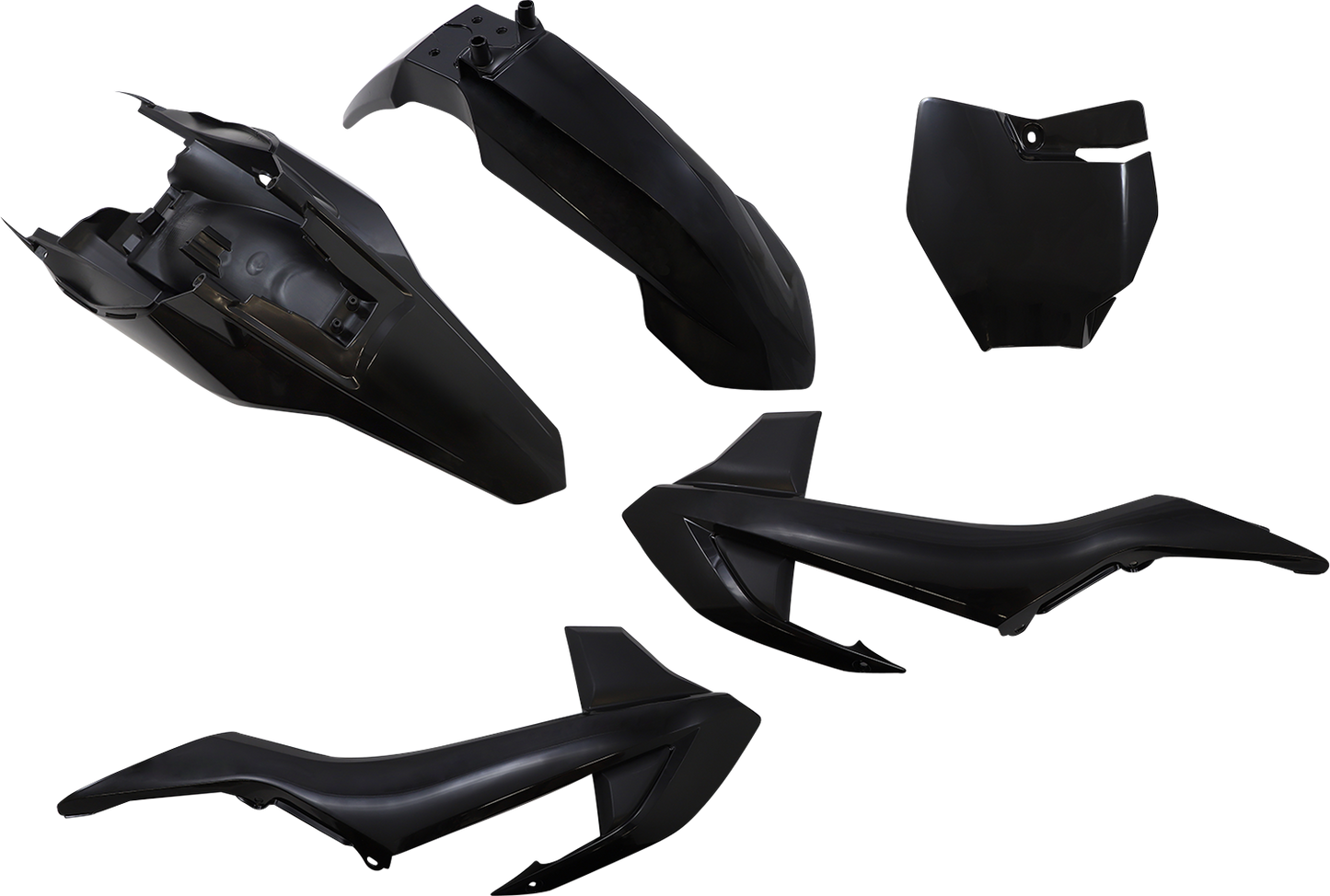 UFO Replacement Body Kit - Black - Gas Gas - MC '21-'23 GGKIT700-001