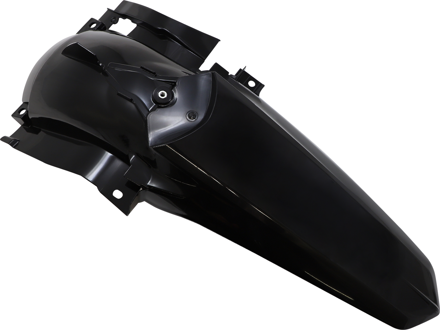 UFO MX Rear Fender - Black - Yamaha - YZ '22-'26 YA04875-001