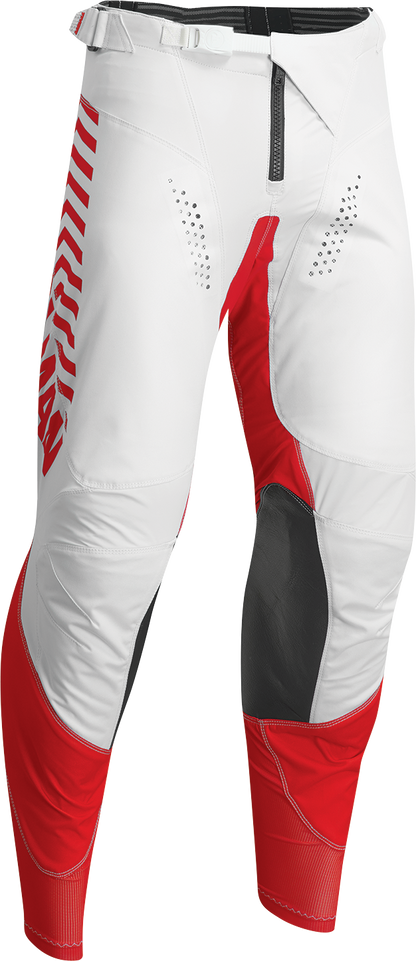 THOR Hallman Differ Slice Pants - White/Red - US 32 2901-10306