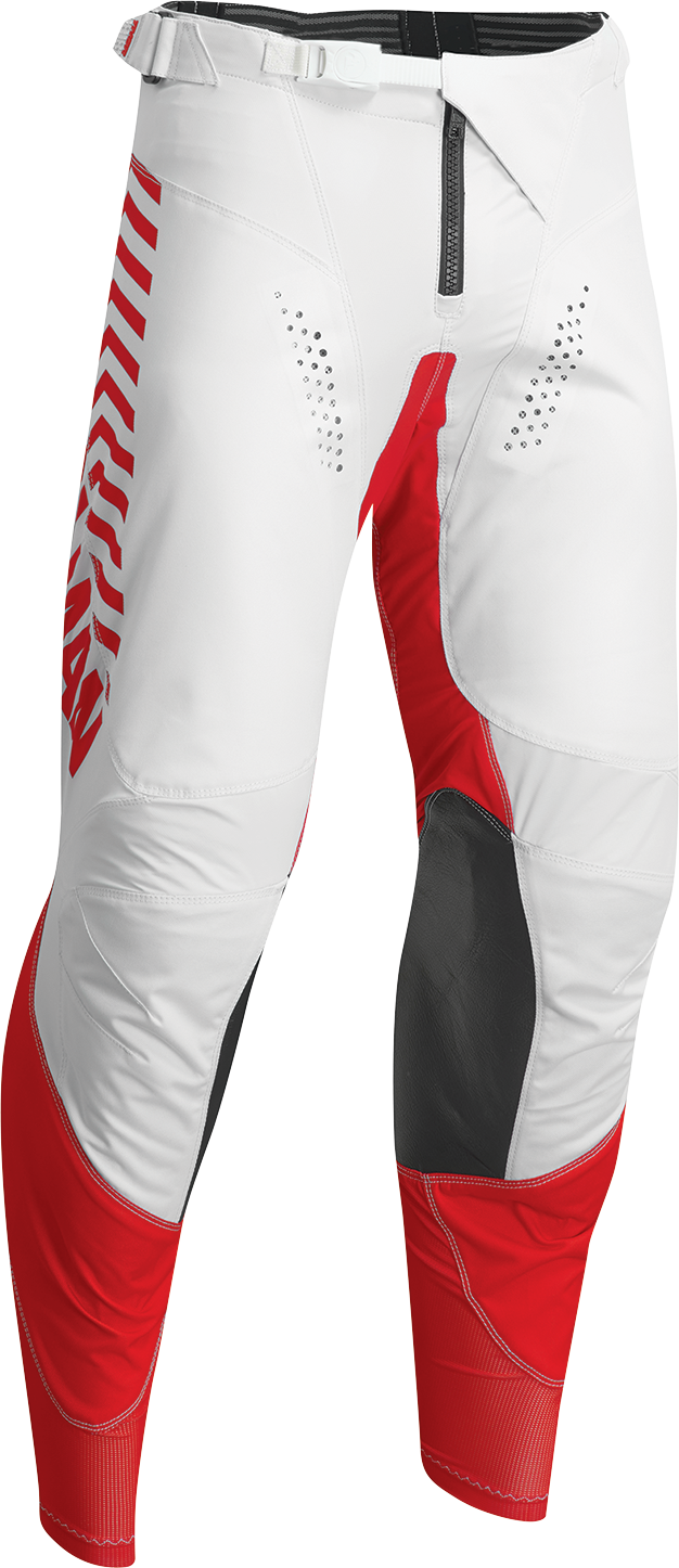 THOR Hallman Differ Slice Pants - White/Red - US 38 2901-10309
