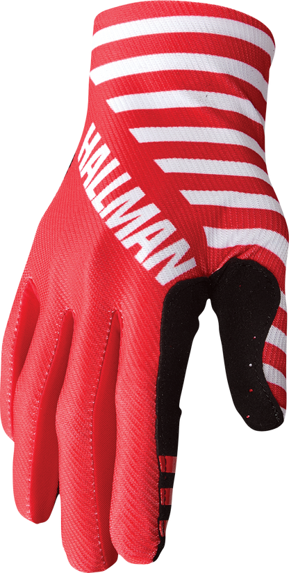 THOR Mainstay Gloves - Slice - White/Red - XL 3330-7295