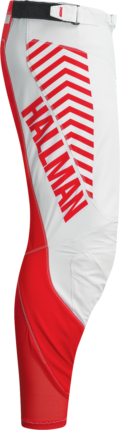 THOR Hallman Differ Slice Pants - White/Red - US 38 2901-10309